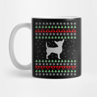 Chihuahua Ugly Christmas Sweater T-Shirt Gift Cute Mug